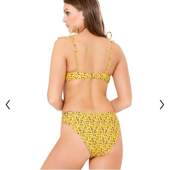 Reversible Leopard Print Knot Front Bikini Set - Picture 3 of 6